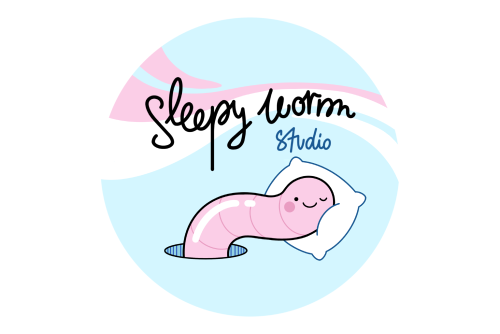 Logo Sleepy Worm Studio