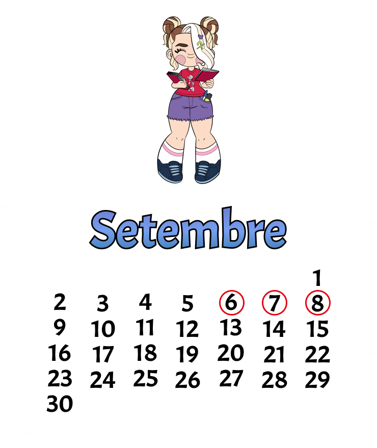 Fangirl i calendari setembre 2024